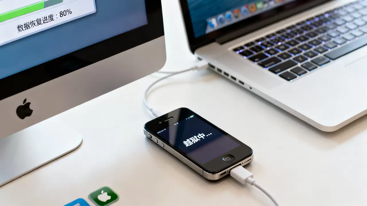 iphone4s越狱后还原数据丢失怎么办，iphone4s越狱教程
