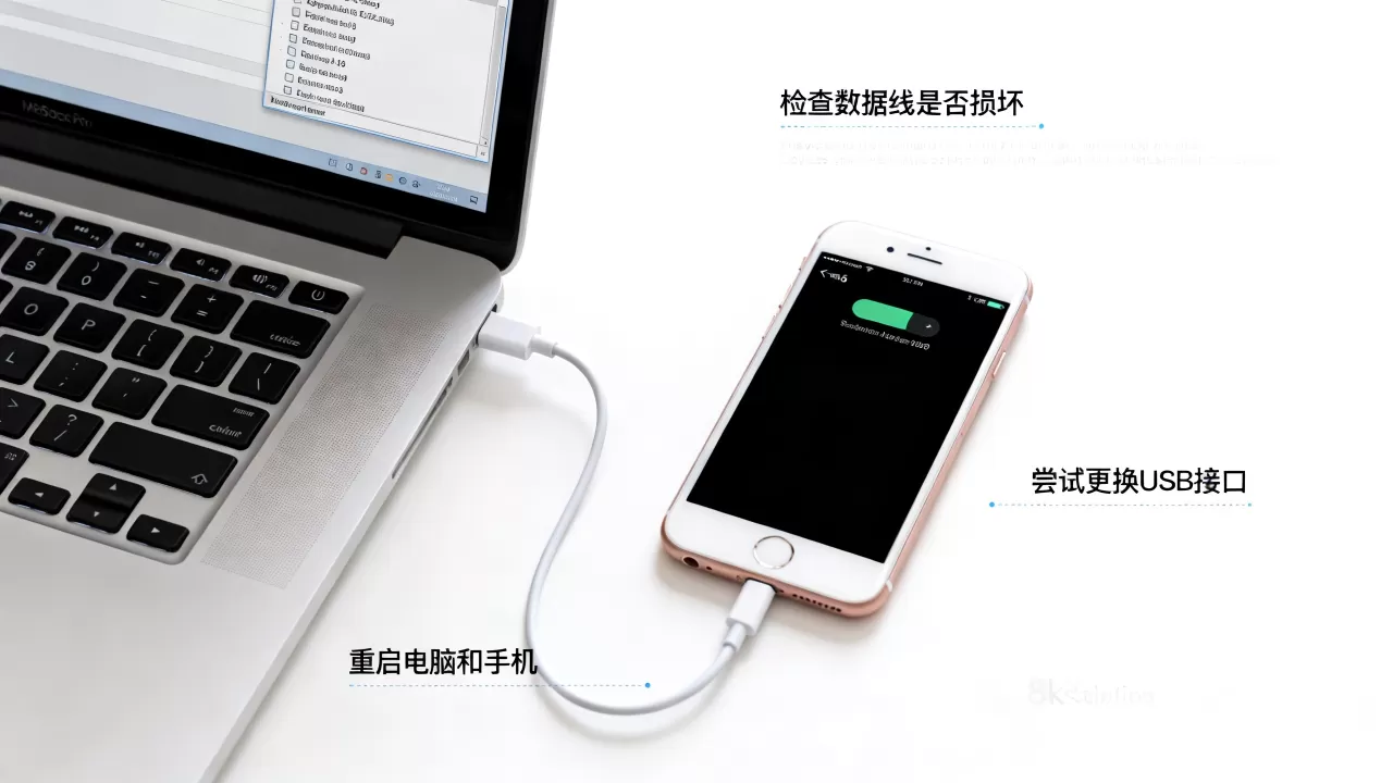 iphone6无法连接电脑怎么办，iphone6连接电脑没反应