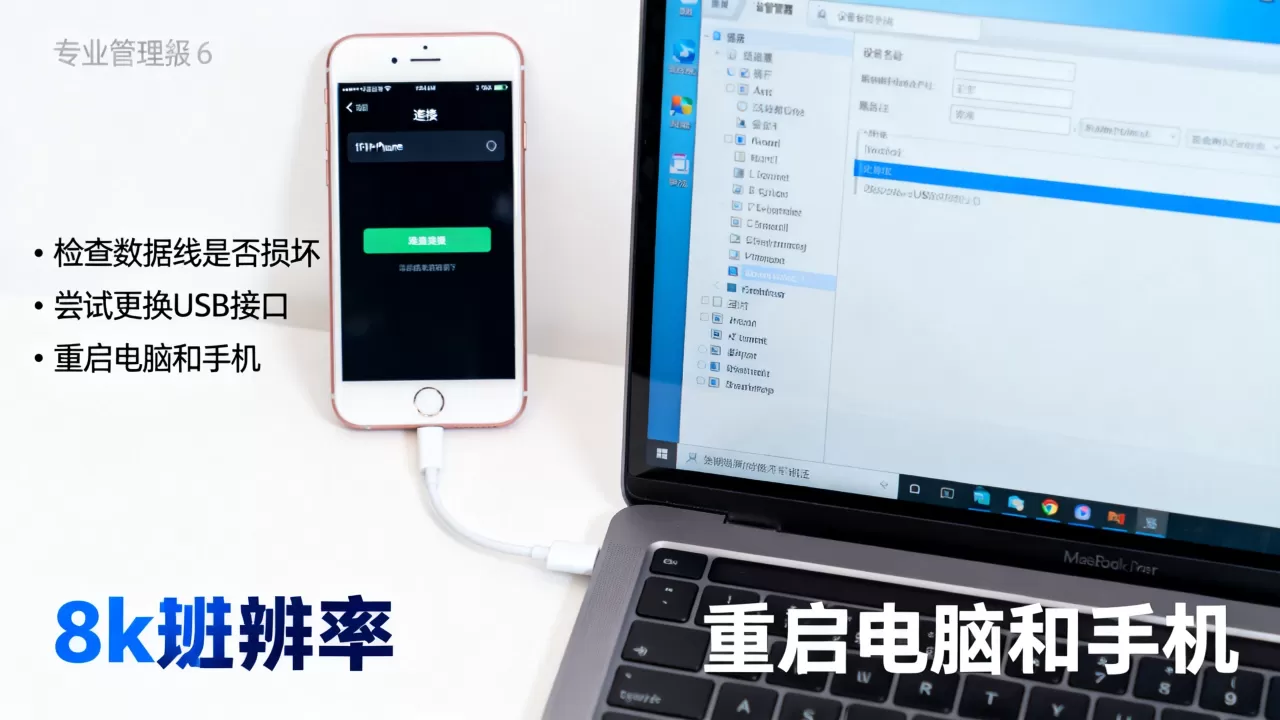 iphone6无法连接电脑怎么办，iphone6连接电脑没反应