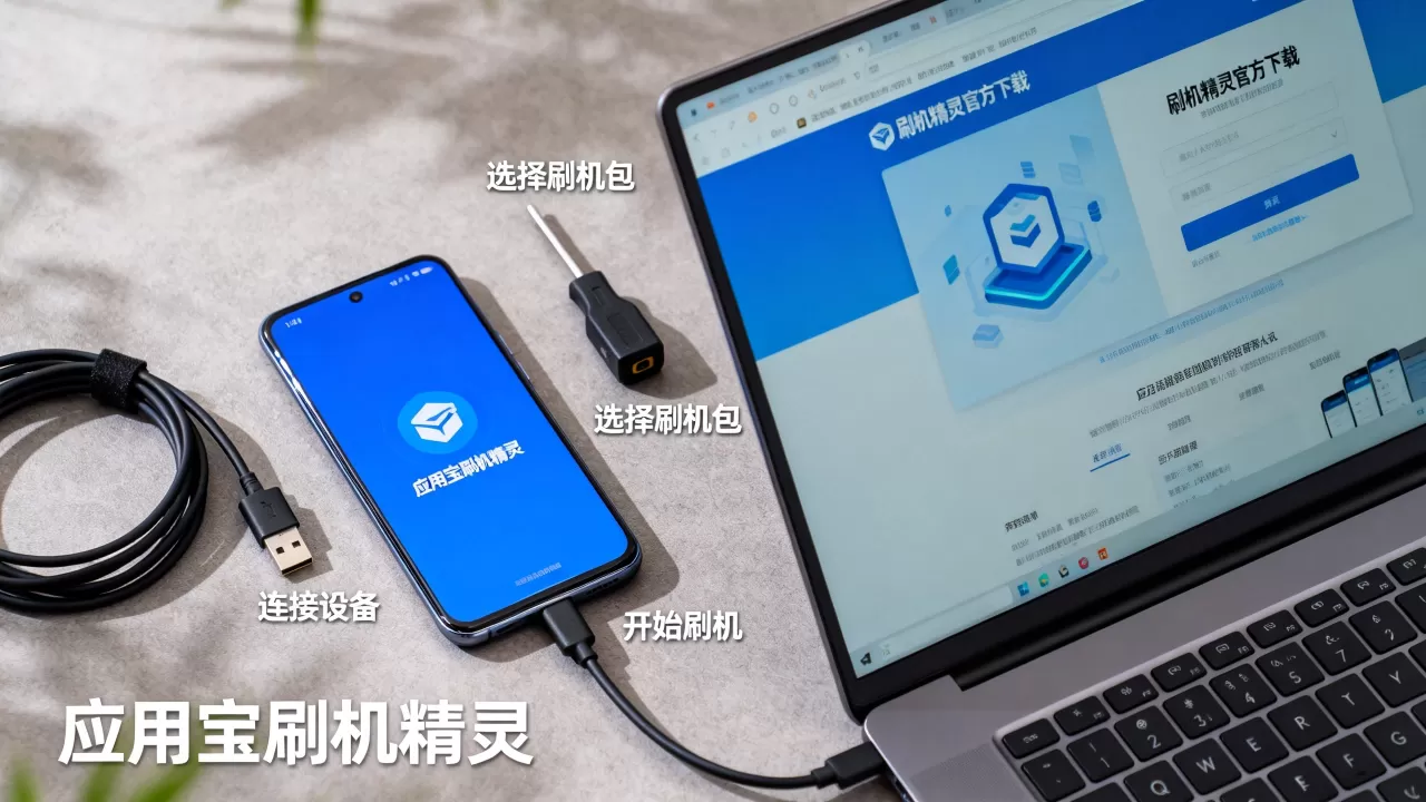 应用宝刷机精灵怎么用，刷机精灵官方下载