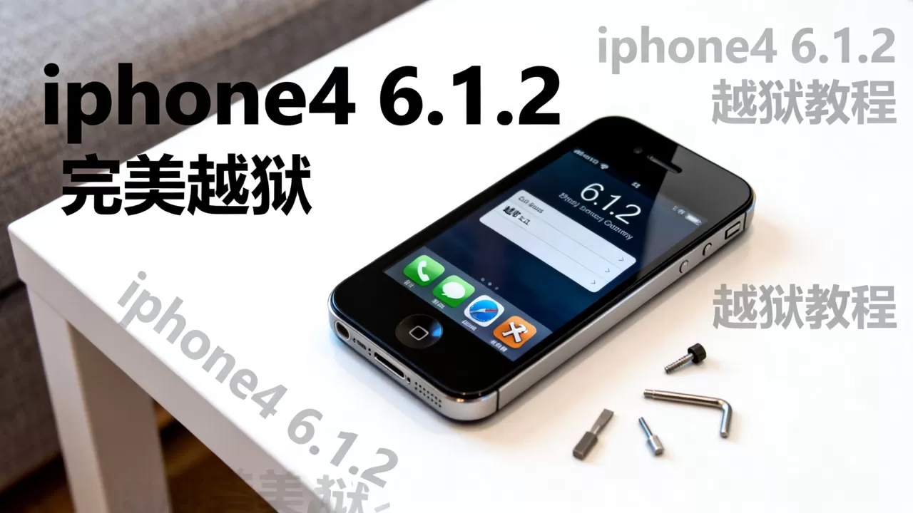 iphone4 6.1.2 完美越狱，iphone4 6.1.2 越狱教程