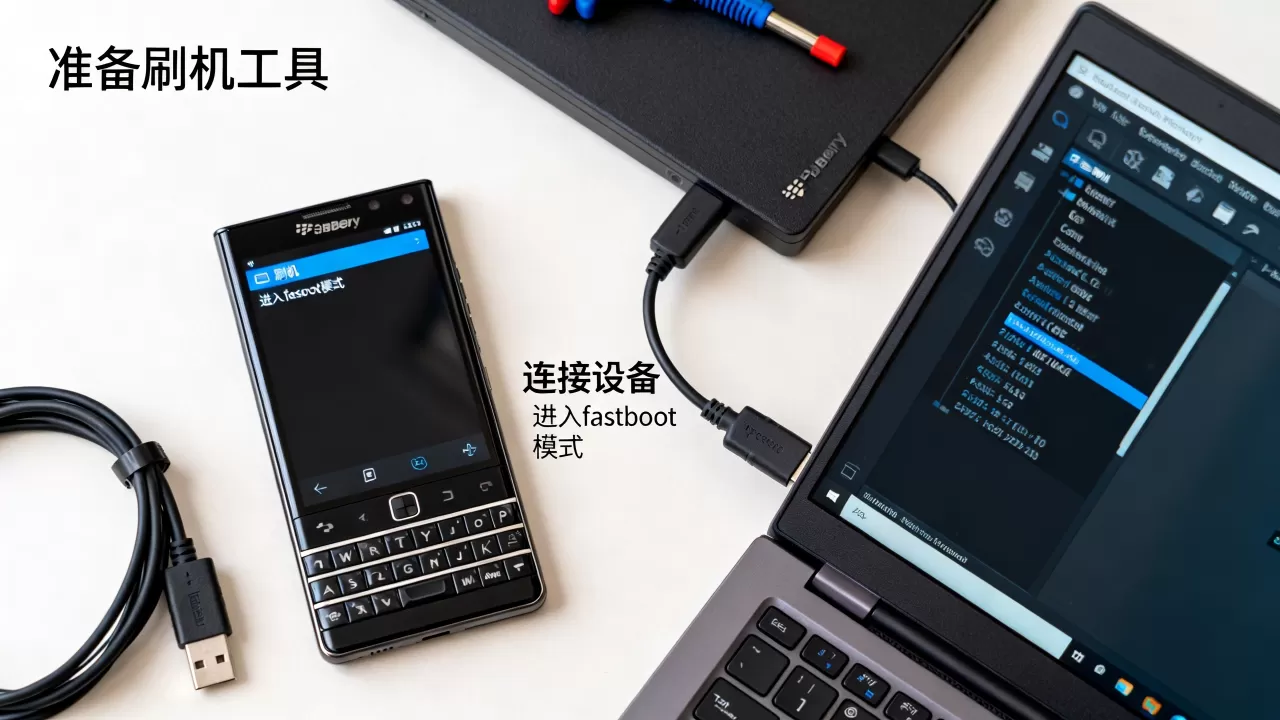 黑莓priv系统刷机教程，黑莓priv刷机失败怎么办
