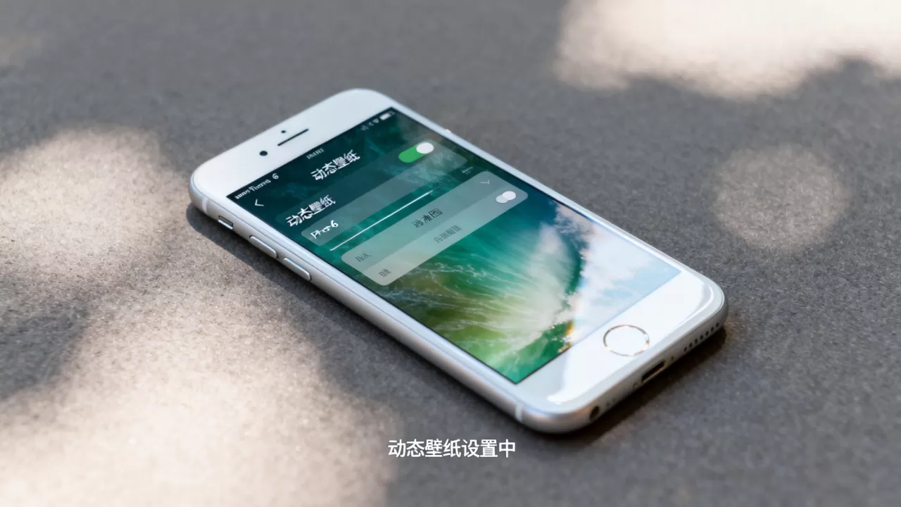iphone6动态图怎么弄，iphone6动态壁纸