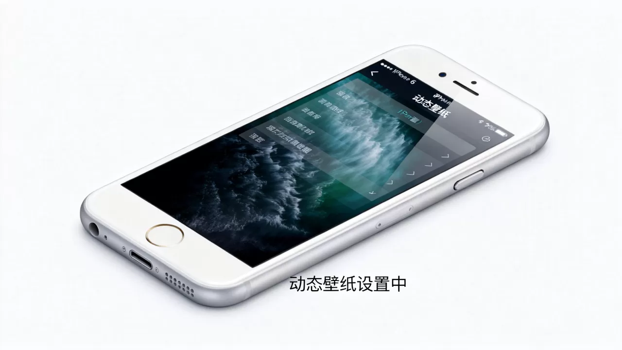 iphone6动态图怎么弄，iphone6动态壁纸