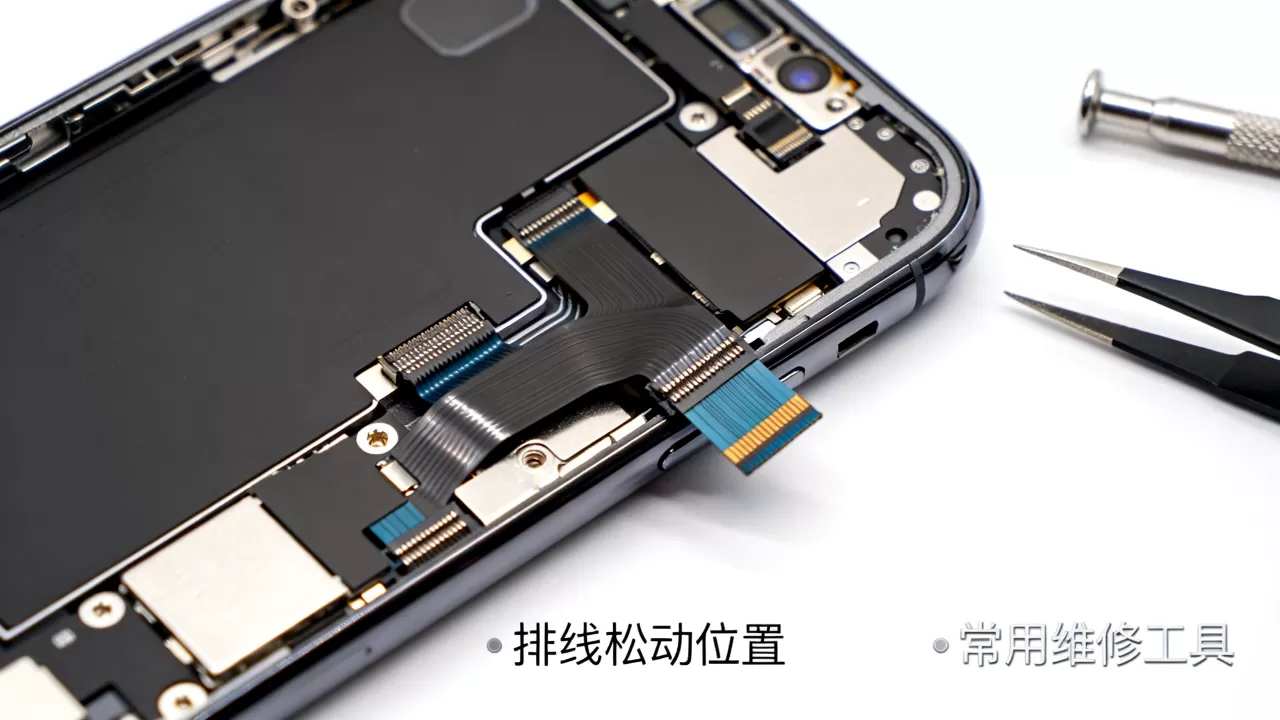 iphone排线松了怎么办，手机排线松动维修费用