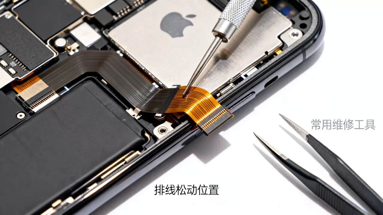 iphone排线松了怎么办，手机排线松动维修费用