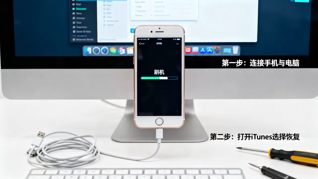 越狱苹果怎样刷机，苹果手机刷机教程
