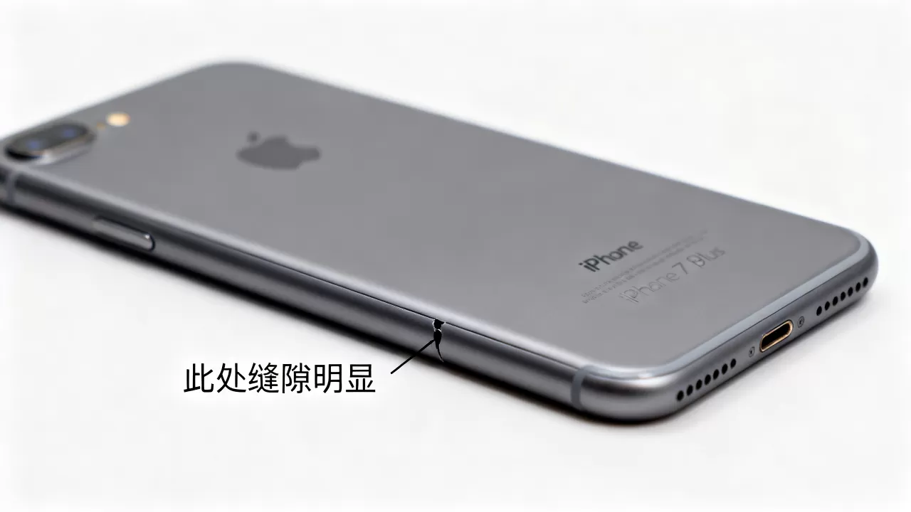 iPhone7plus缝隙大怎么回事，iPhone7plus缝隙大