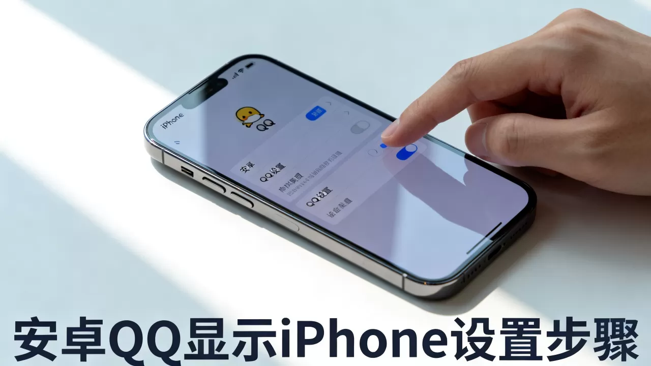 安卓手机qq显示iphone，安卓qq怎么显示iphone