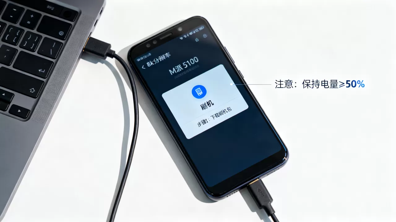 M派5100刷机教程，M派5100怎么刷机