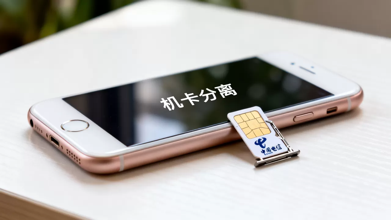 电信iphone6机卡分离能用吗，电信iphone6机卡分离