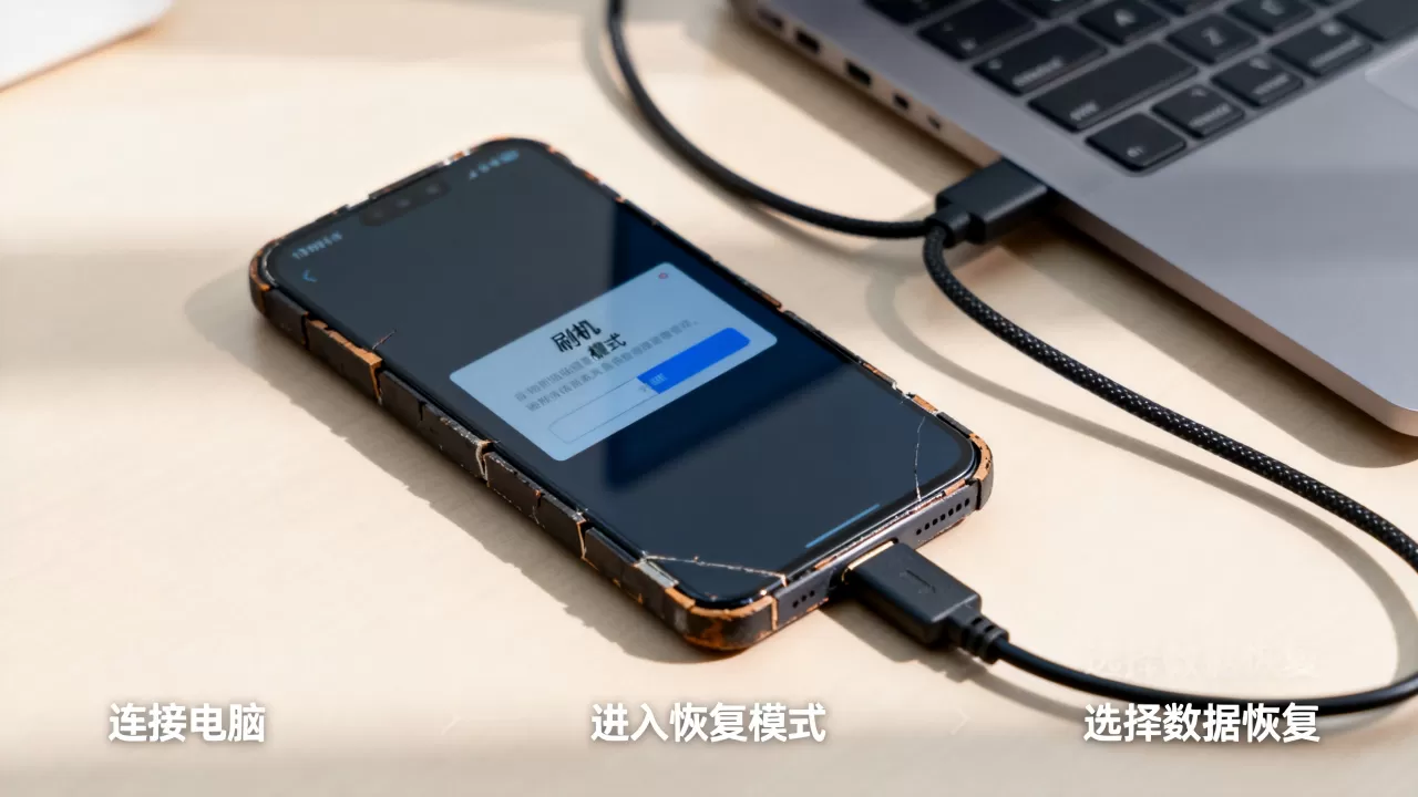 进入刷机模式之后手机变砖了怎么办，手机刷机变砖恢复数据