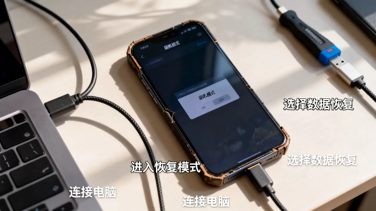 进入刷机模式之后手机变砖了怎么办，手机刷机变砖恢复数据