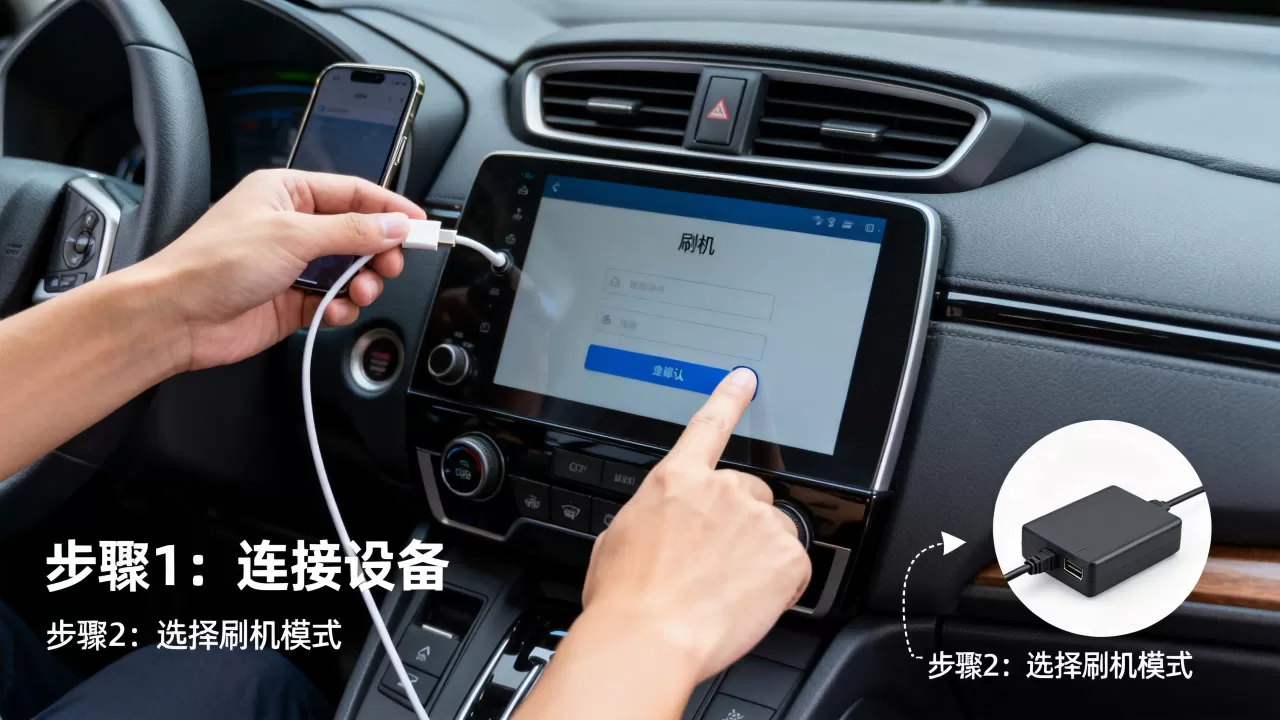 车载系统刷机教程，车载系统怎么刷机