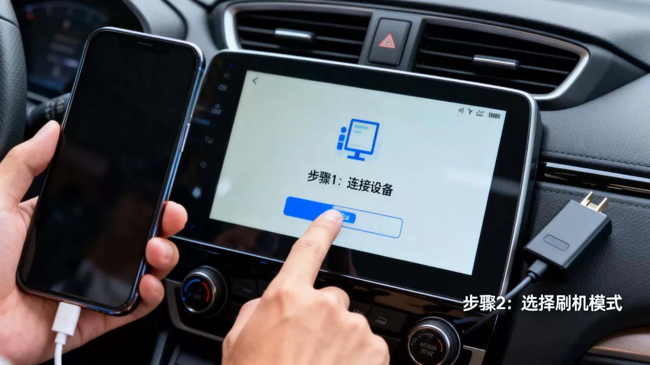 车载系统刷机教程，车载系统怎么刷机