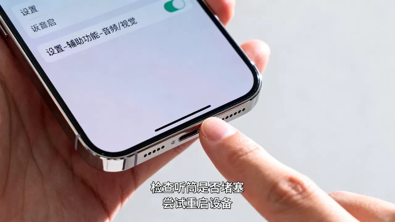 iphone听筒设置在哪里设置,iphone听筒没声音怎么办 iphone听筒设置在哪里设置,iphone听筒没声音怎么办