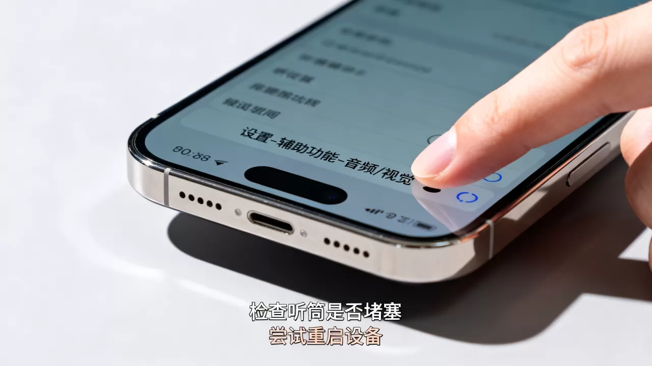iphone听筒设置在哪里设置,iphone听筒没声音怎么办 iphone听筒设置在哪里设置,iphone听筒没声音怎么办