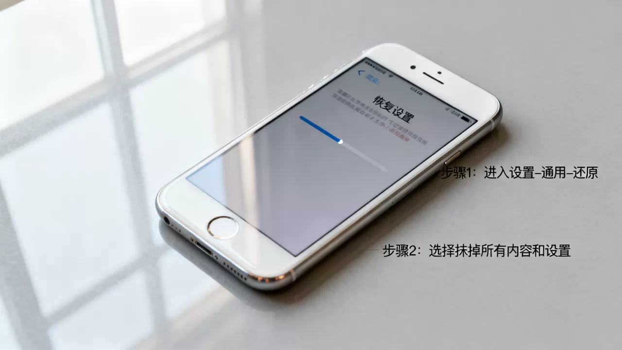 iphone6恢复设置卡死怎么办，iphone6恢复出厂设置