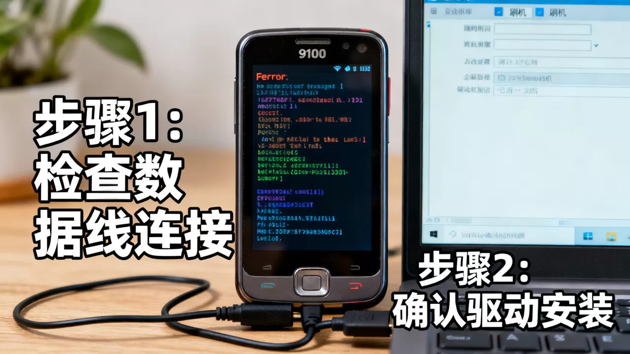 9100线刷机教程失败怎么办，9100线刷机教程