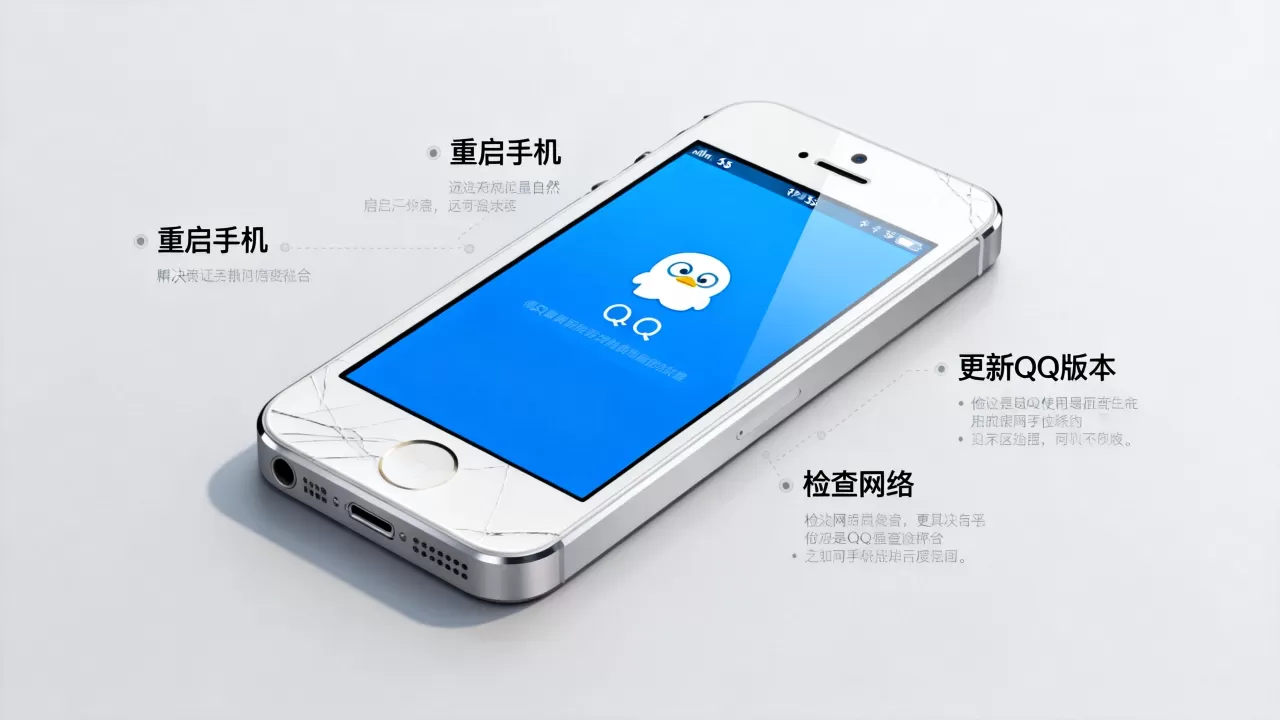 iphone5s qq蓝屏怎么办，iphone5s qq蓝屏解决方法