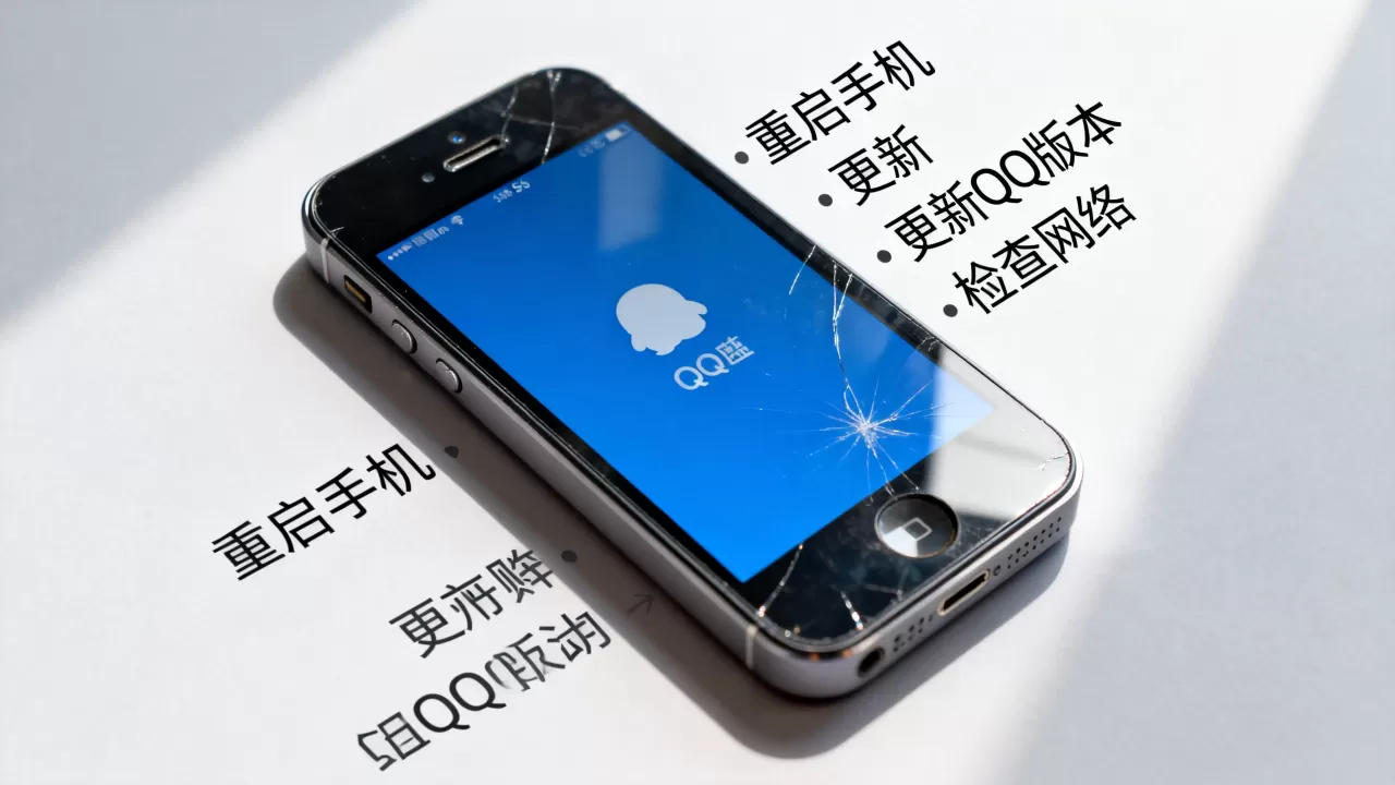 iphone5s qq蓝屏怎么办，iphone5s qq蓝屏解决方法