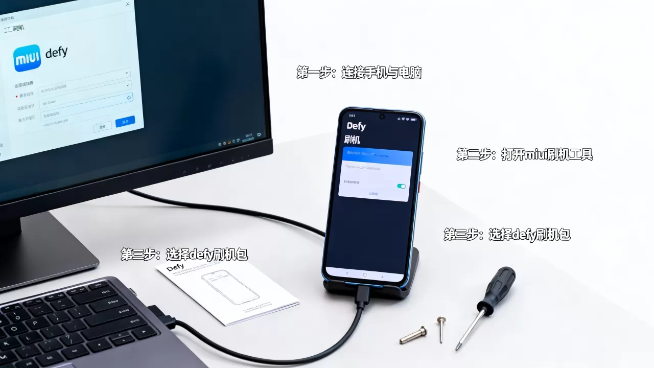 defy刷机教程miui，miui怎么刷到defy