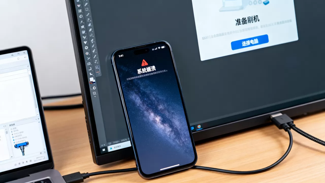 手机系统崩溃刷机怎么办，手机系统崩溃刷机