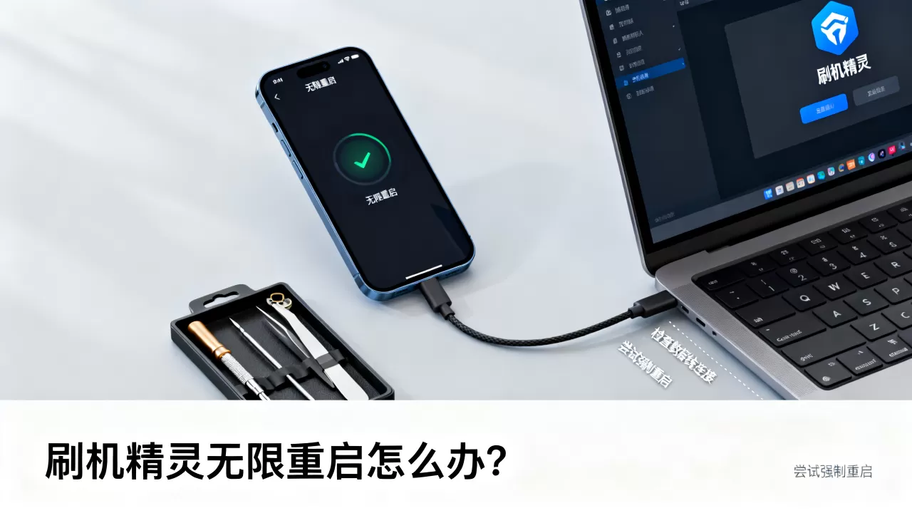 刷机精灵无限重启怎么办，刷机精灵无限重启
