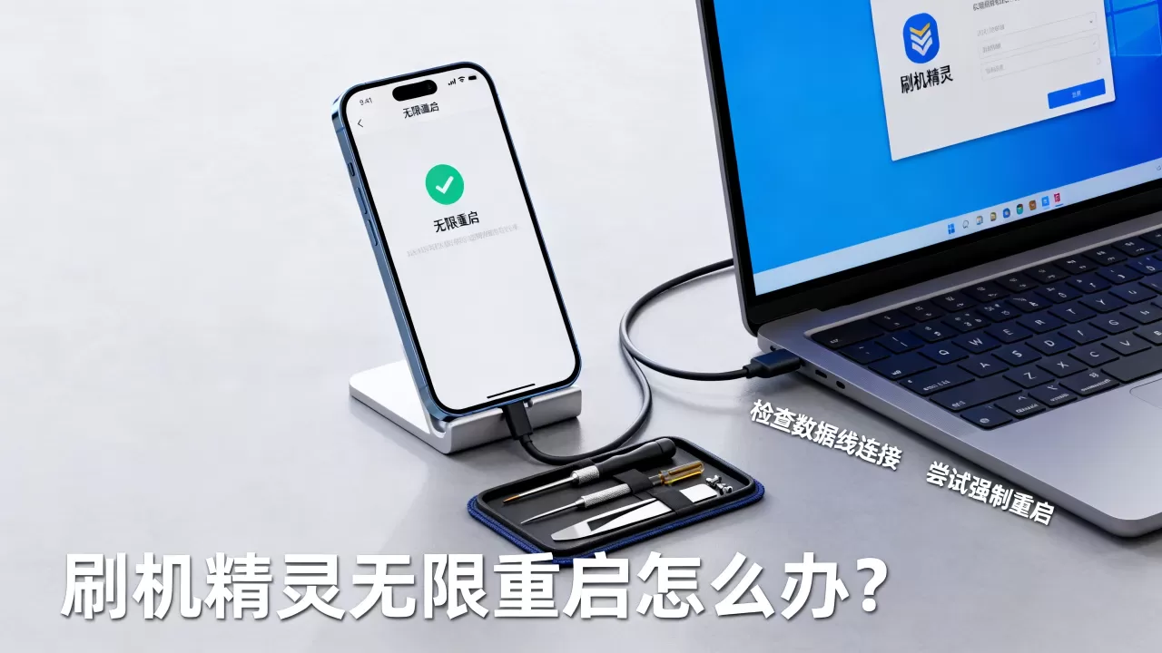 刷机精灵无限重启怎么办，刷机精灵无限重启