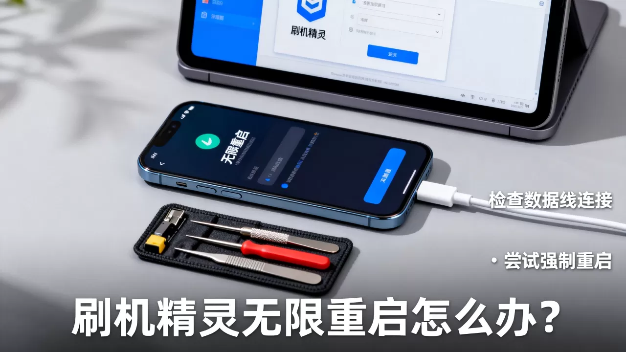 刷机精灵无限重启怎么办，刷机精灵无限重启
