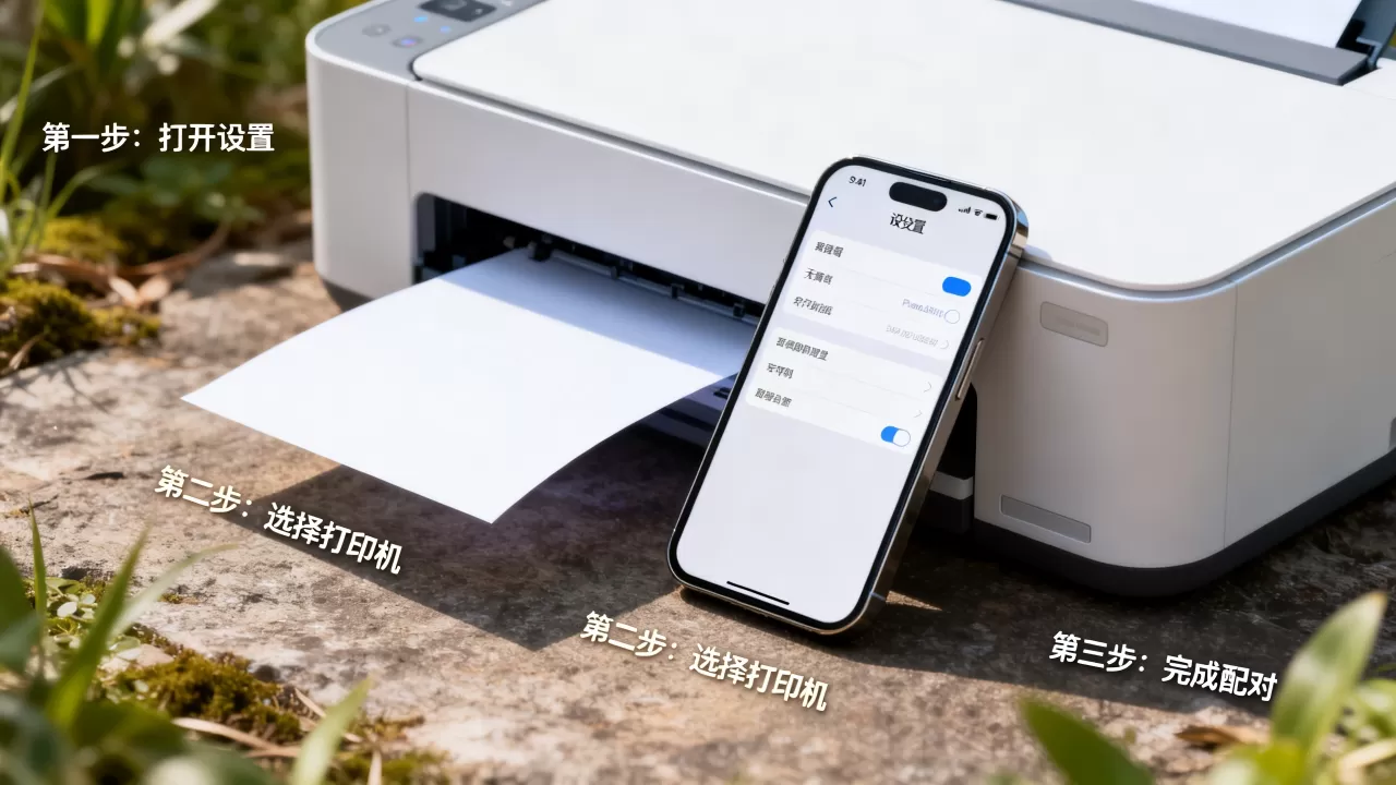 iphone怎么设置无线打印机，iphone无线打印机连接教程