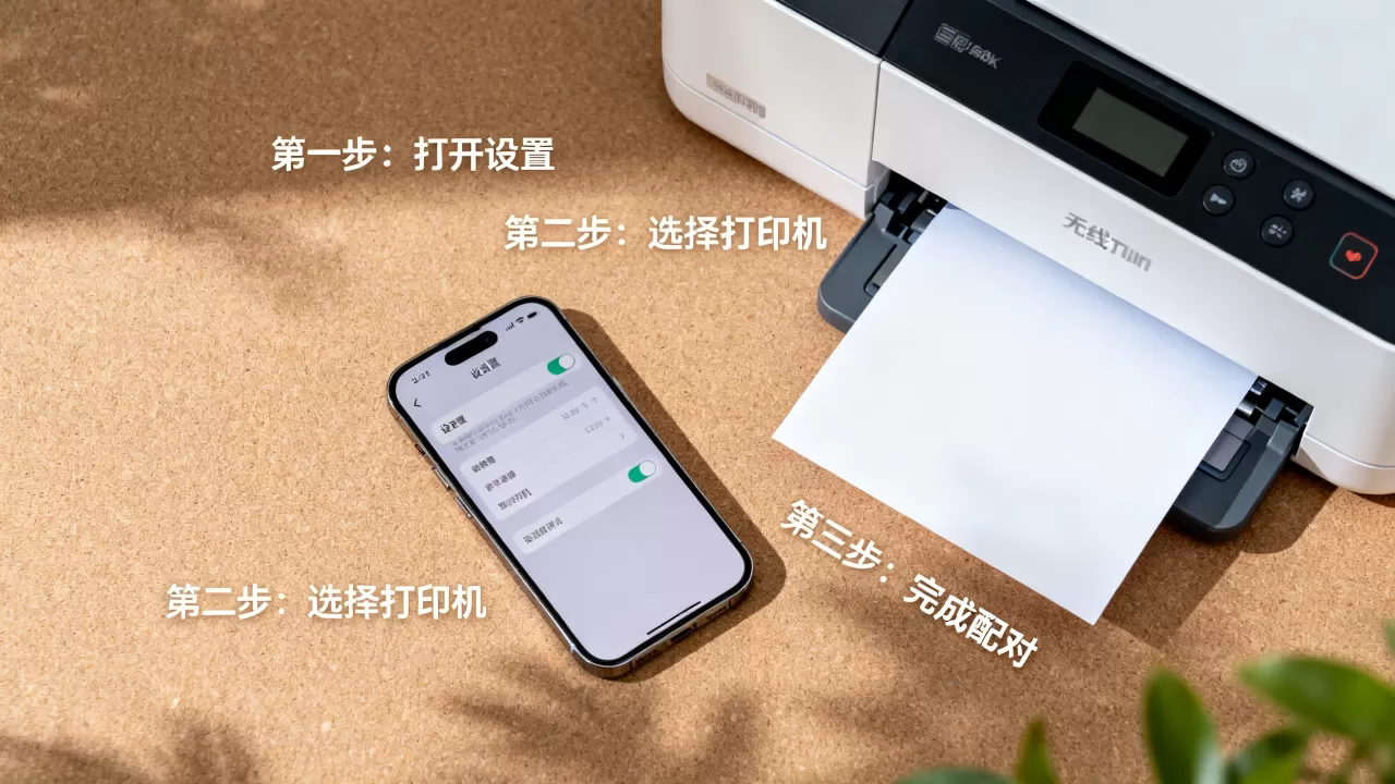 iphone怎么设置无线打印机，iphone无线打印机连接教程
