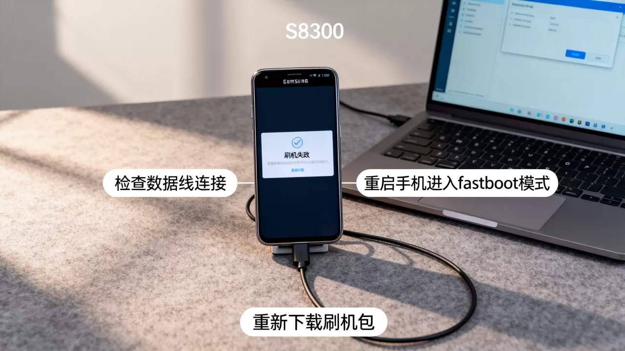 s8300刷机失败怎么办，s8300刷机
