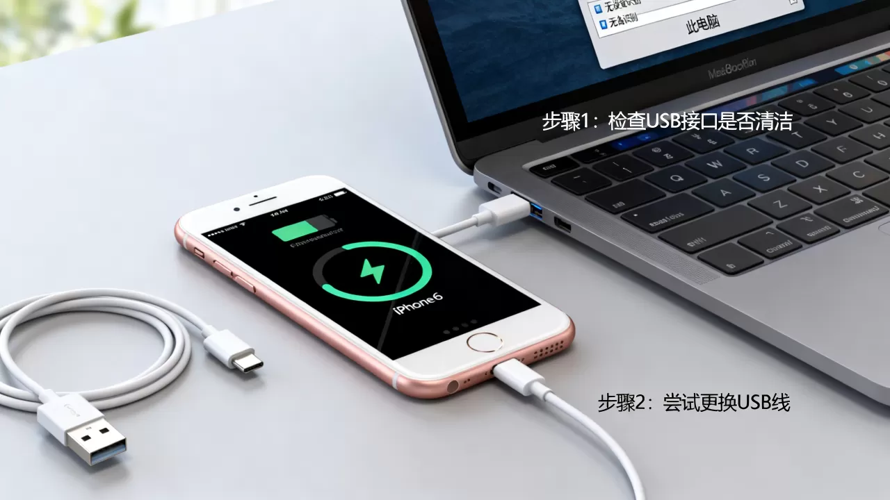 iphone6无法识别usb怎么办,iphone6连电脑没反应 iphone6无法识别usb怎么办,iphone6连电脑没反应