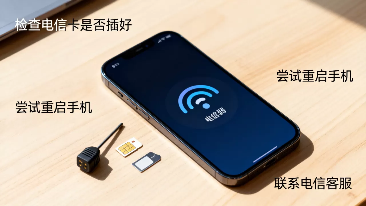 iphone电信信号不稳定怎么办，iphone电信信号差