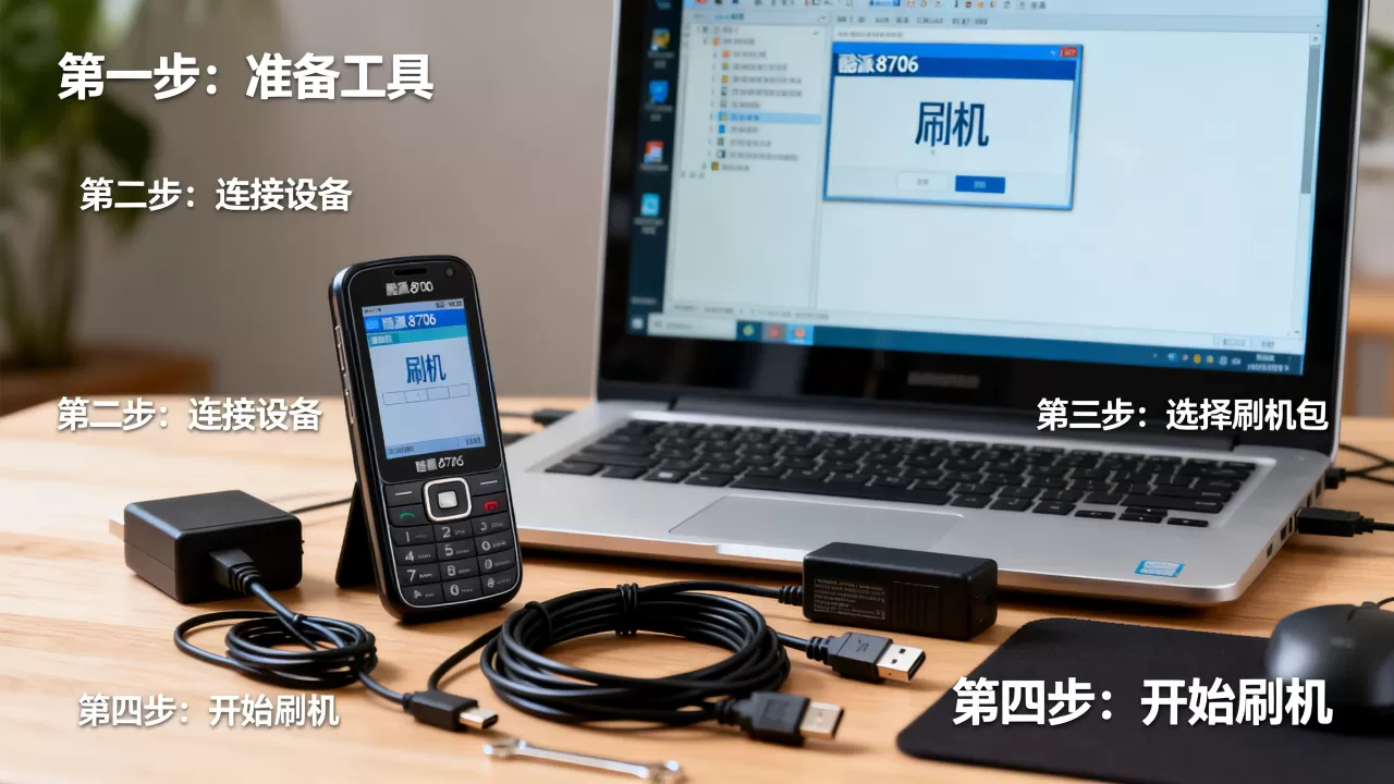 酷派8736刷机教程，酷派8736怎么刷机