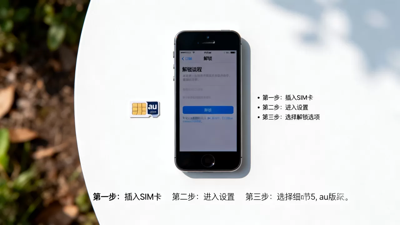 日版iphone5 au版，au版iphone5解锁教程