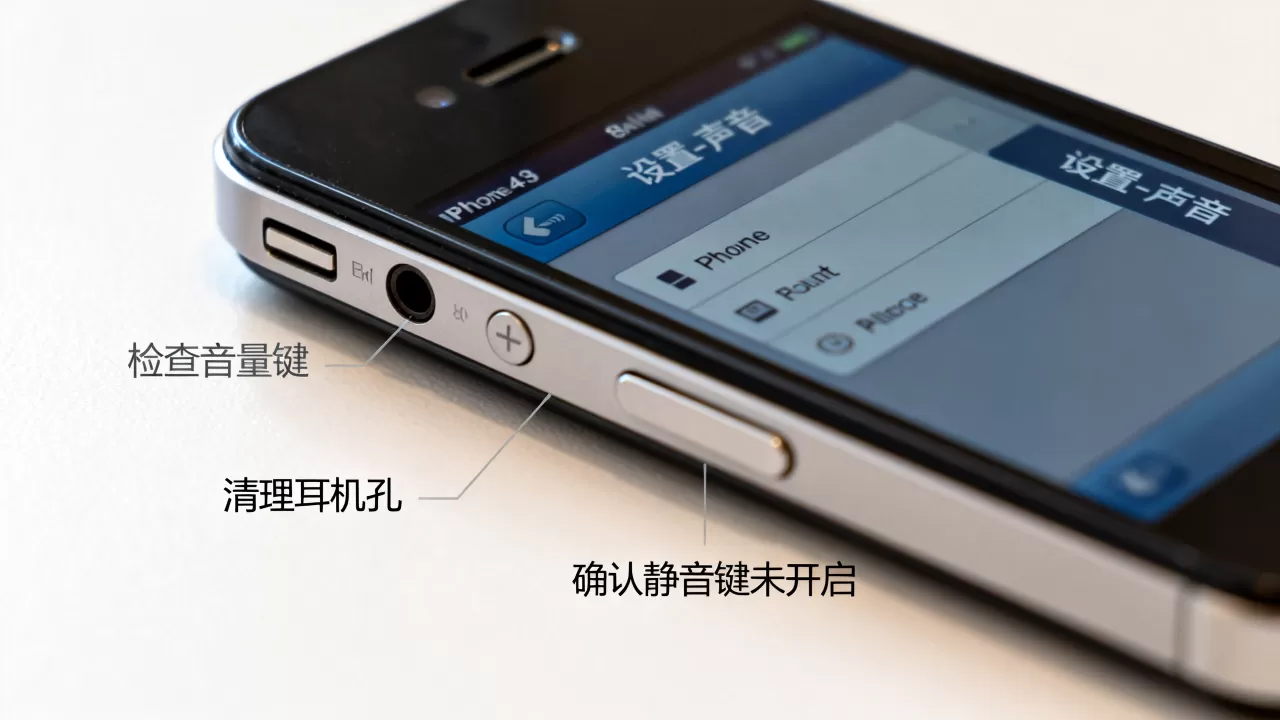 iphone4s手机没声怎么办,iphone4s没声音 iphone4s手机没声怎么办,iphone4s没声音