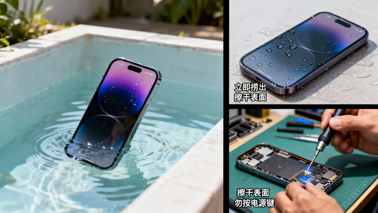 iphone掉水里了还能用吗,iphone进水维修 iphone掉水里了还能用吗,iphone进水维修