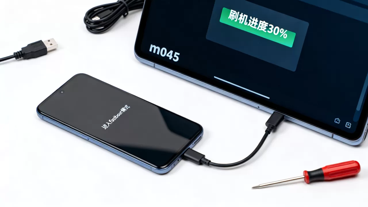 m045刷机教程，m045刷机失败怎么办