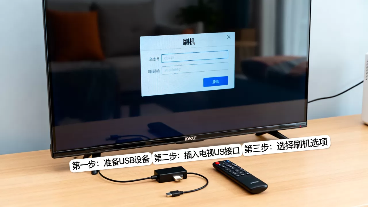 康佳强制刷机教程，康佳电视怎么强制刷机？