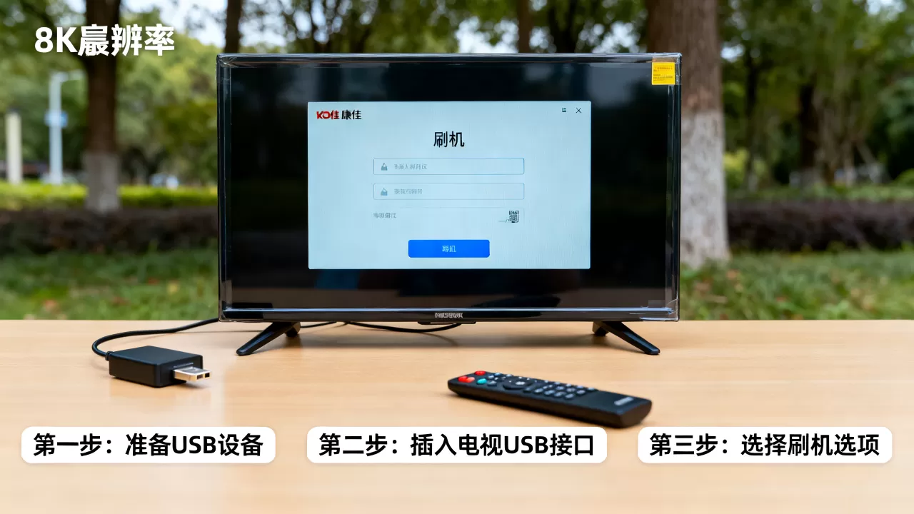 康佳强制刷机教程，康佳电视怎么强制刷机？