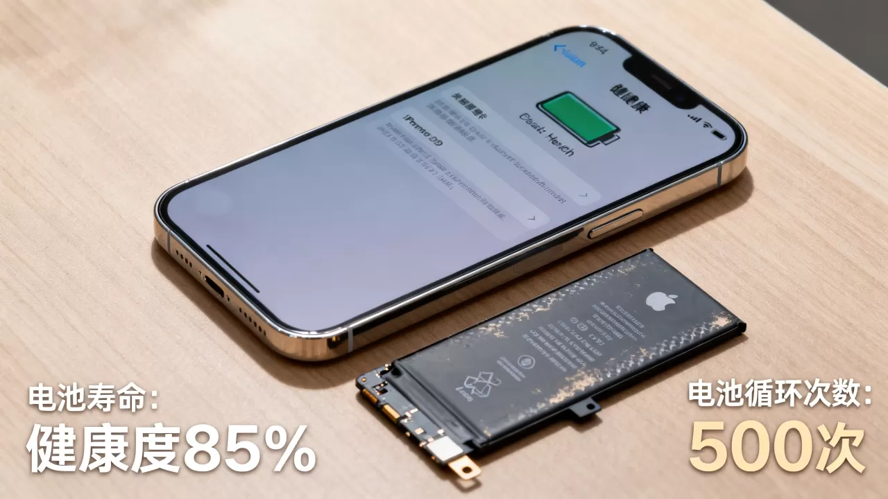 iphone电池循环多少次，iphone电池寿命