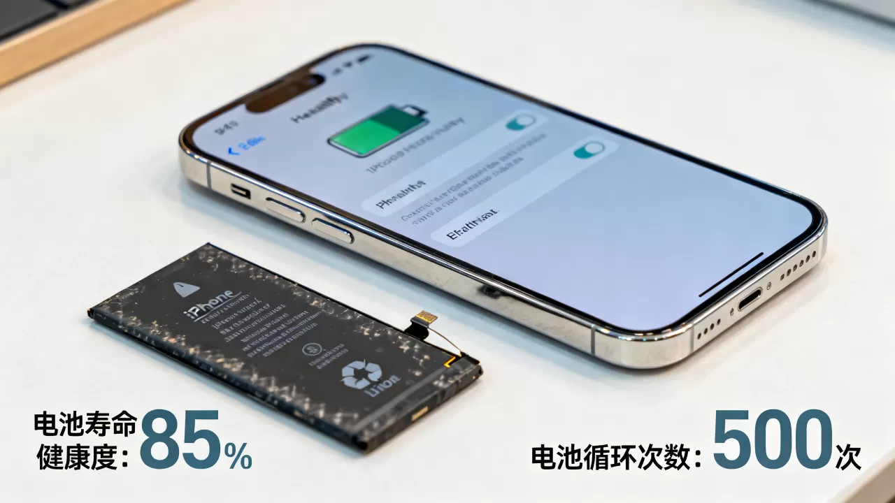 iphone电池循环多少次，iphone电池寿命