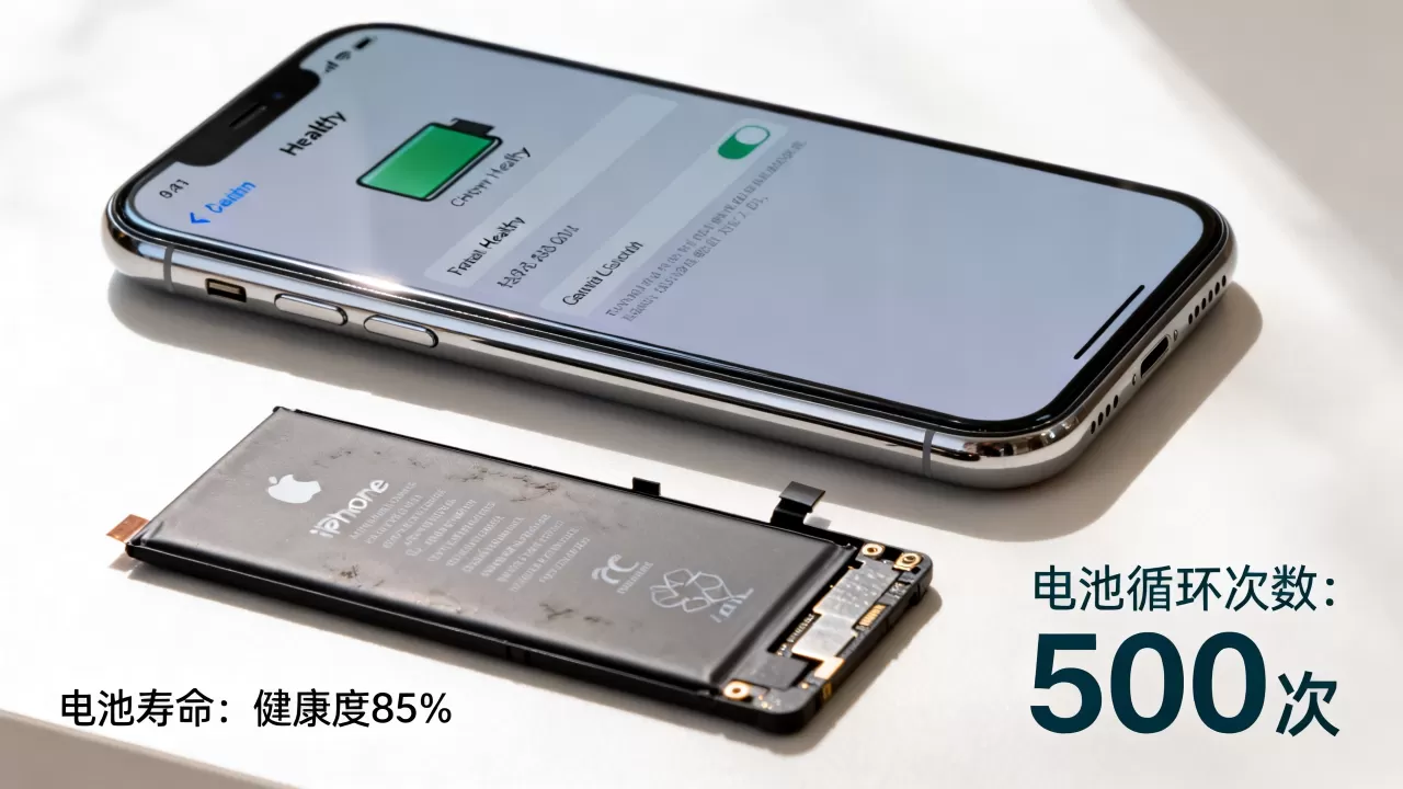 iphone电池循环多少次，iphone电池寿命