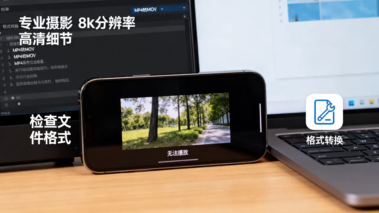 iphone mp4 无法播放怎么办，iphone mp4 格式转换