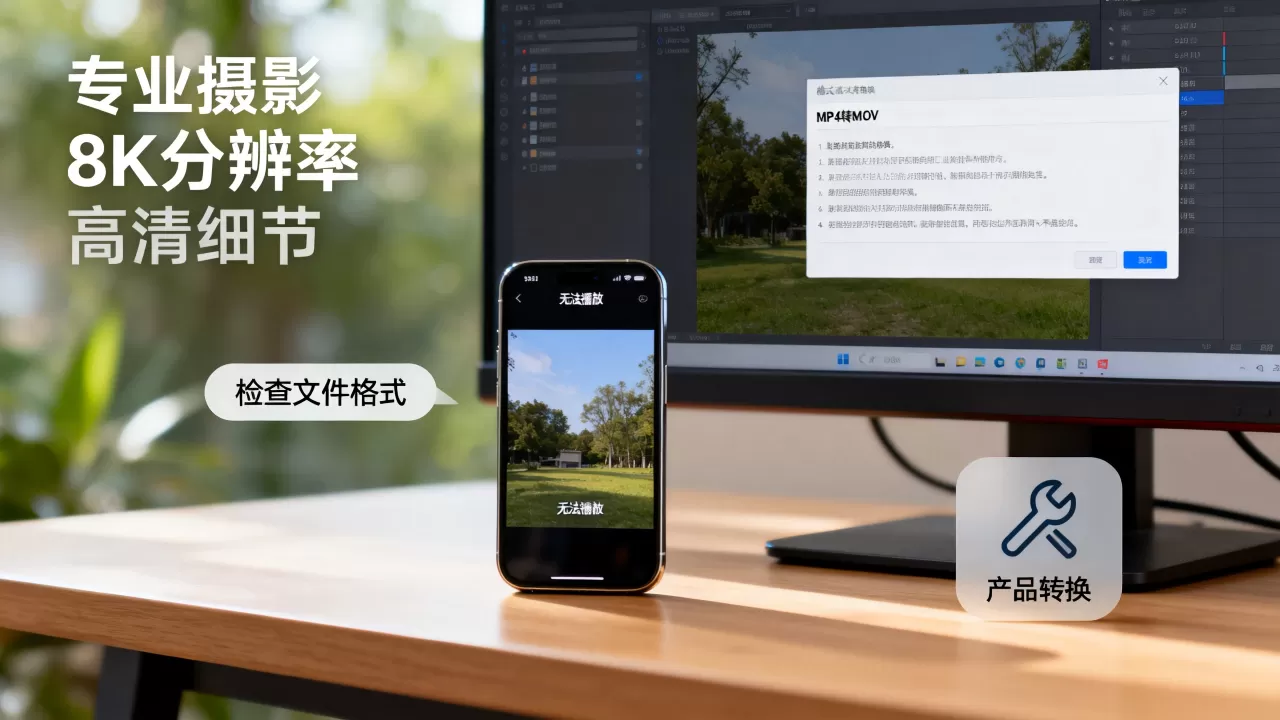 iphone mp4 无法播放怎么办，iphone mp4 格式转换
