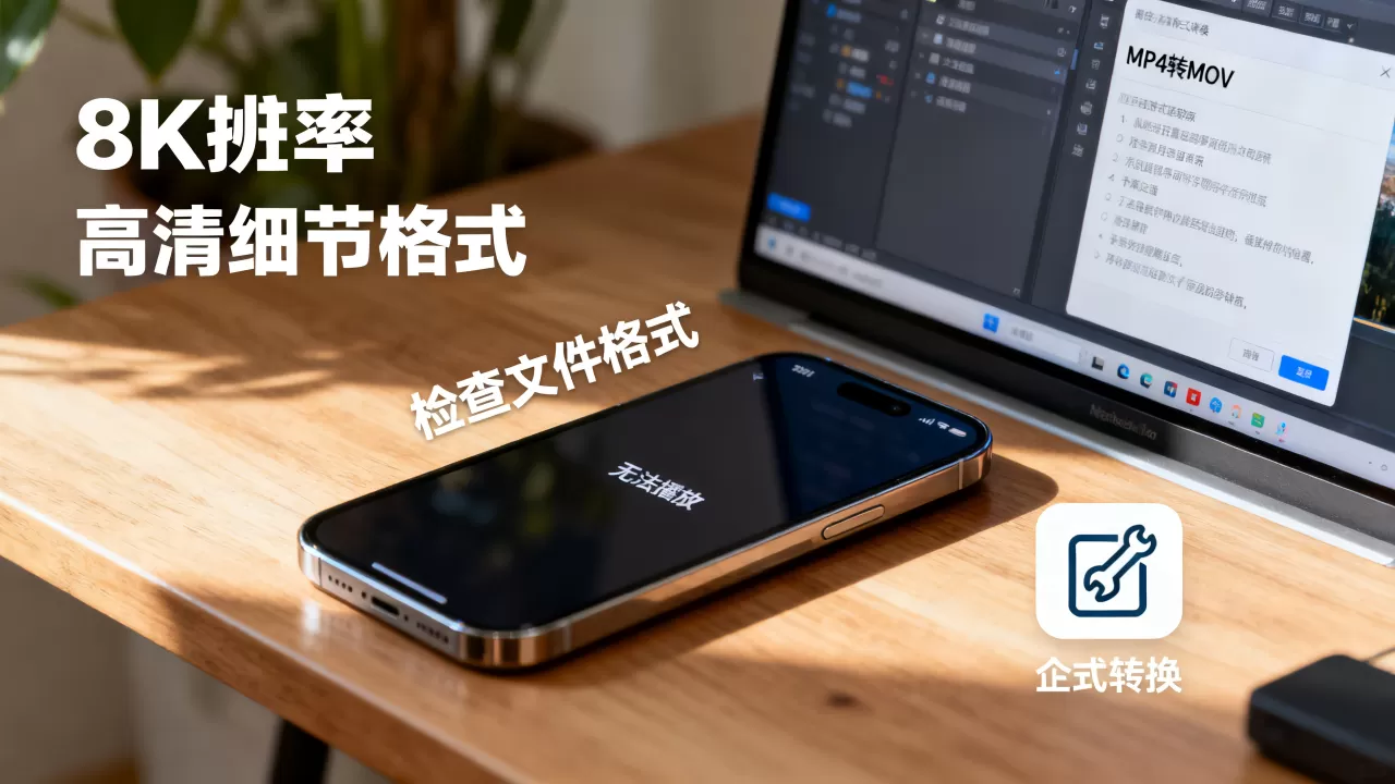 iphone mp4 无法播放怎么办，iphone mp4 格式转换
