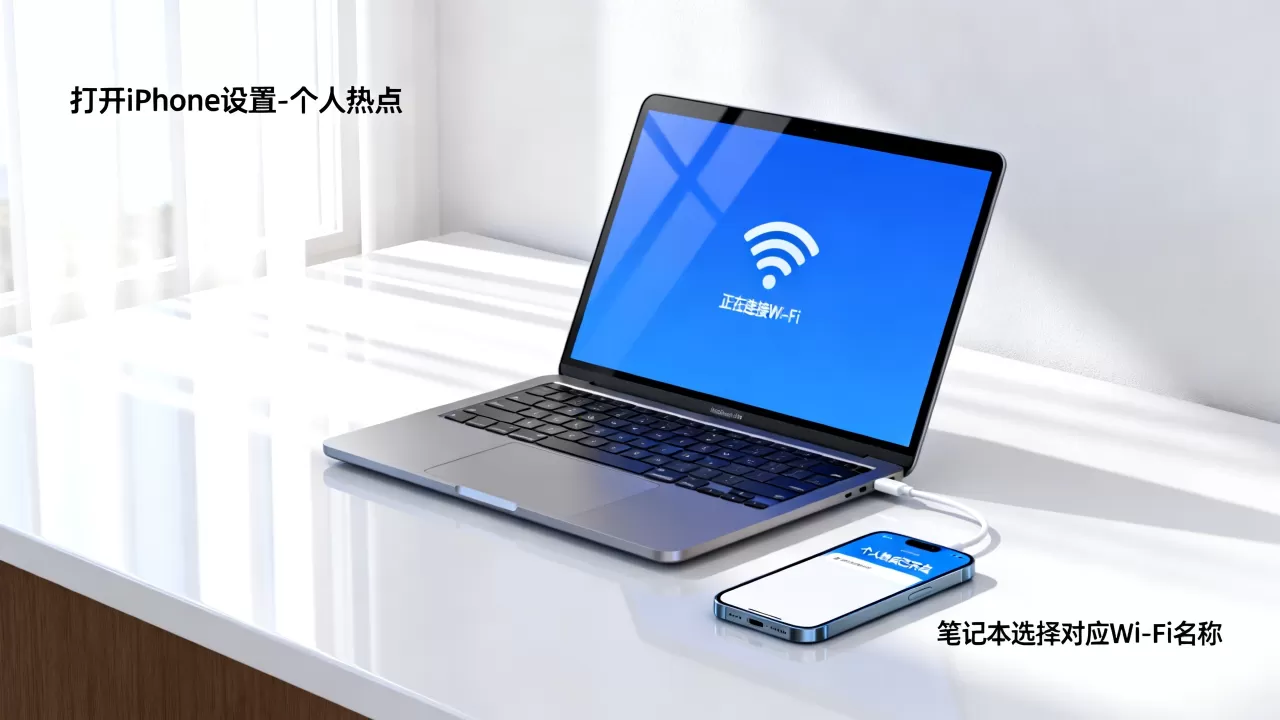 笔记本怎么通过iPhone上网?iPhone共享网络给笔记本教程 笔记本怎么通过iPhone上网?iPhone共享网络给笔记本教程