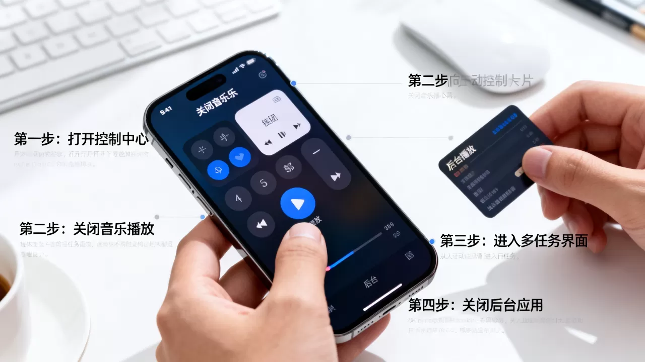 iphone怎么关闭音乐播放器,iphone关闭后台应用 iphone怎么关闭音乐播放器,iphone关闭后台应用